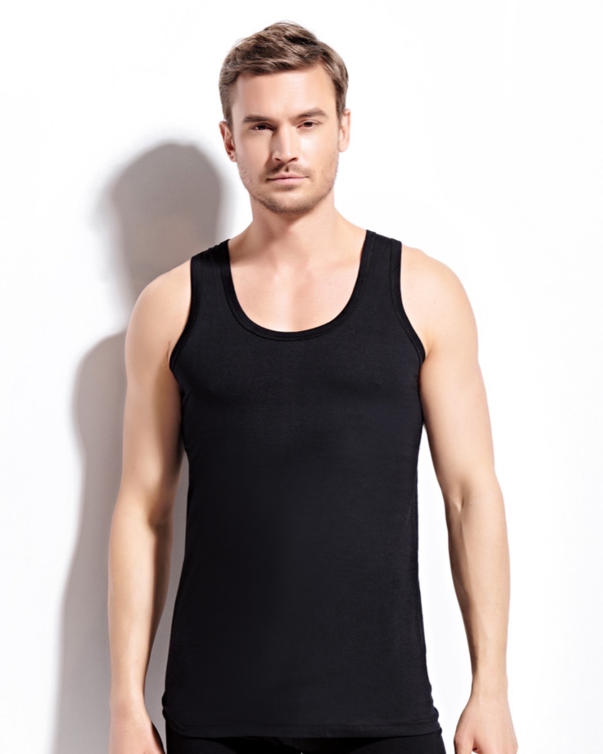 Erkek Siyah Atlet - K1001